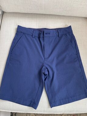 Boys Navy Blue Casual Shorts